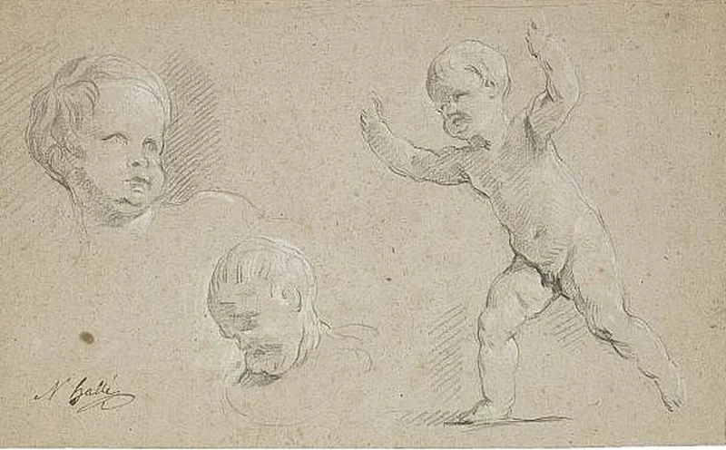 Hallè Noël - Studi di putto